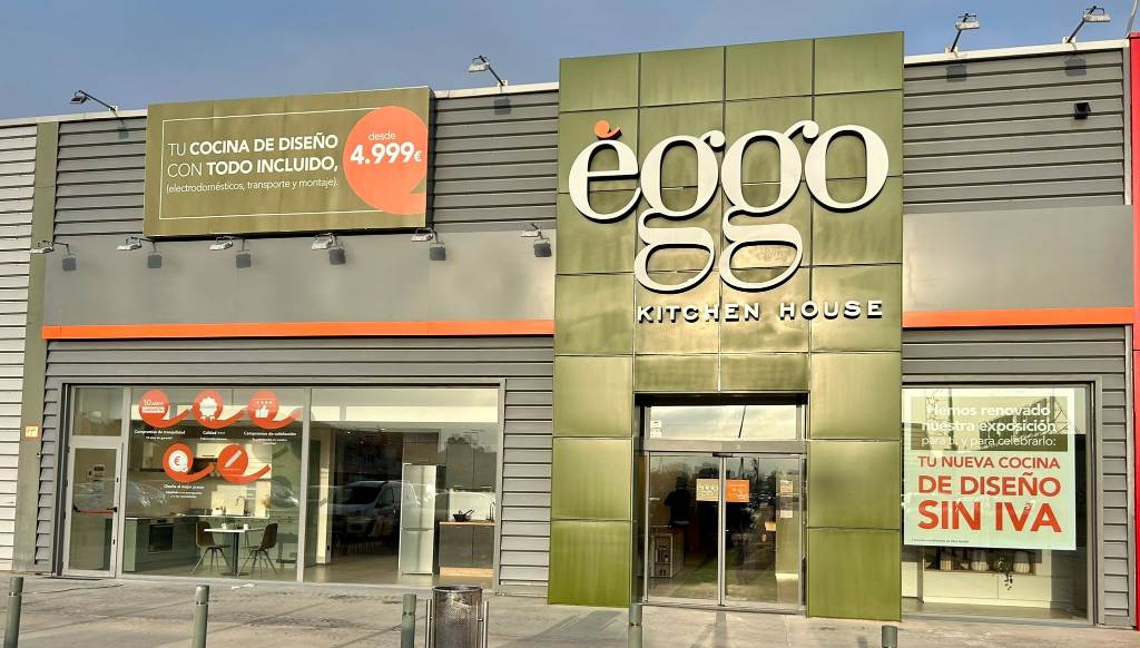 Fachada de una tienda Èggo Kitchen House