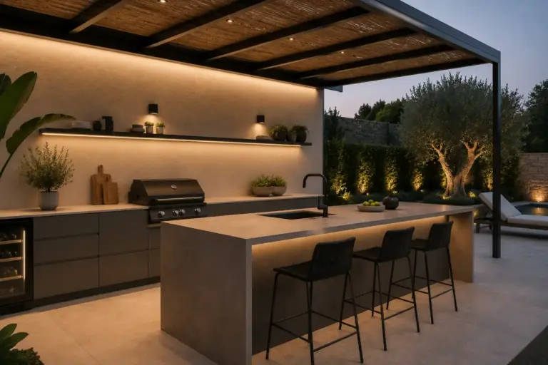 cocina oscura exterior