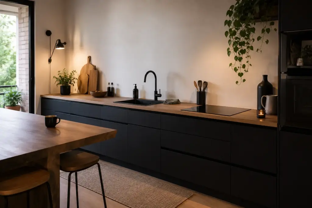 cocina muebles bajos